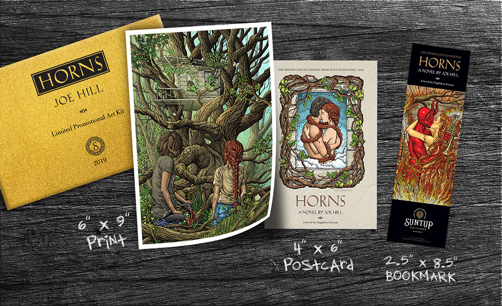 Horns by Joe Hill The Signed Limited Edition Suntup Editions