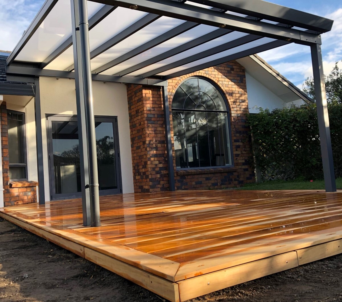 Galaxy Pergolas Sunvue Covered Pergolas