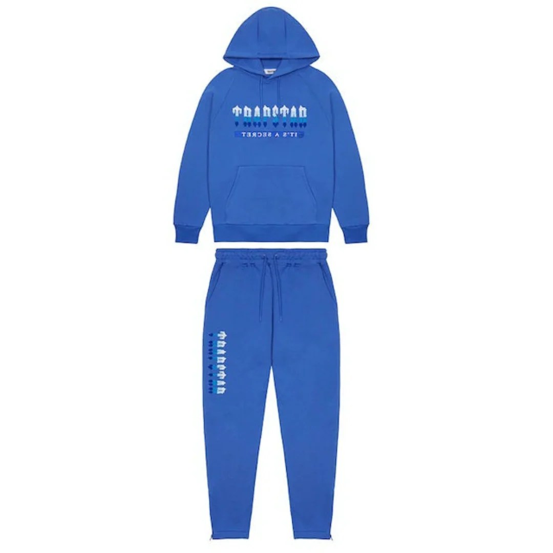 Trapstar Chenille Decoded 2.0 Dazzling Blue Tracksuit SNW