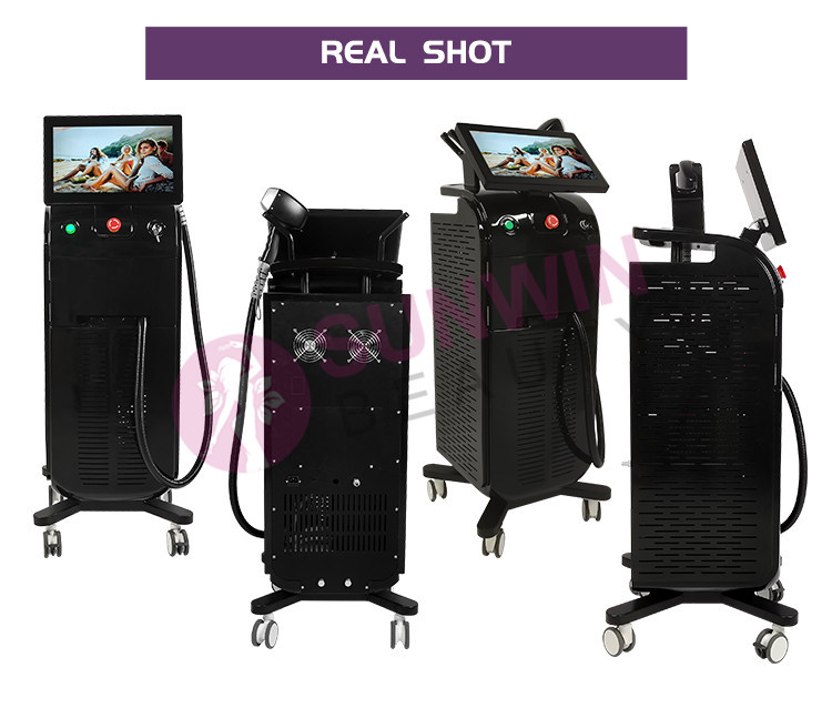 SUNWIN808nm diode laser skin rejuvenation epilation ipl hair removal