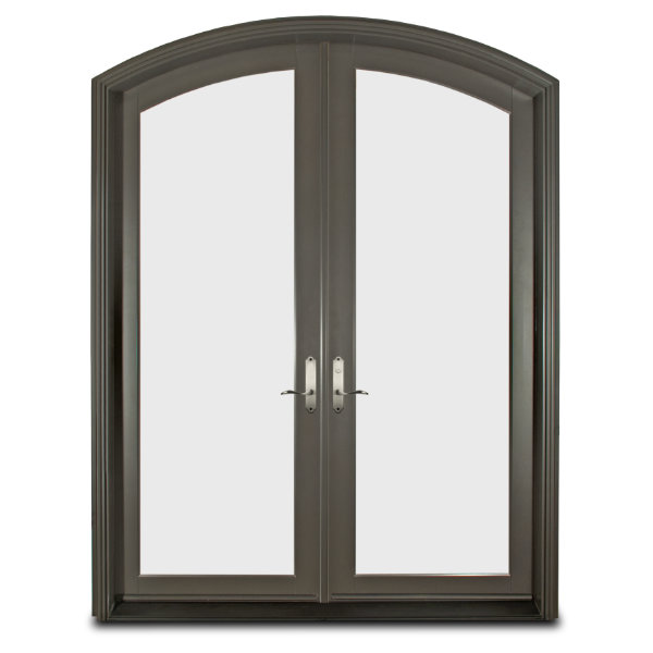 Clad Wood Arch Top Patio Door