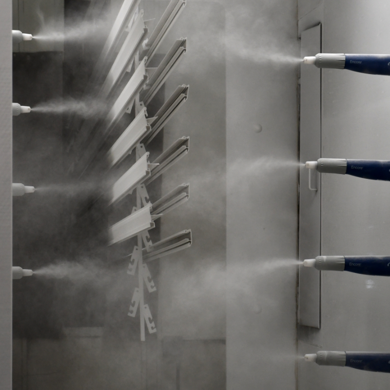 Powder Coated Exterior Finish