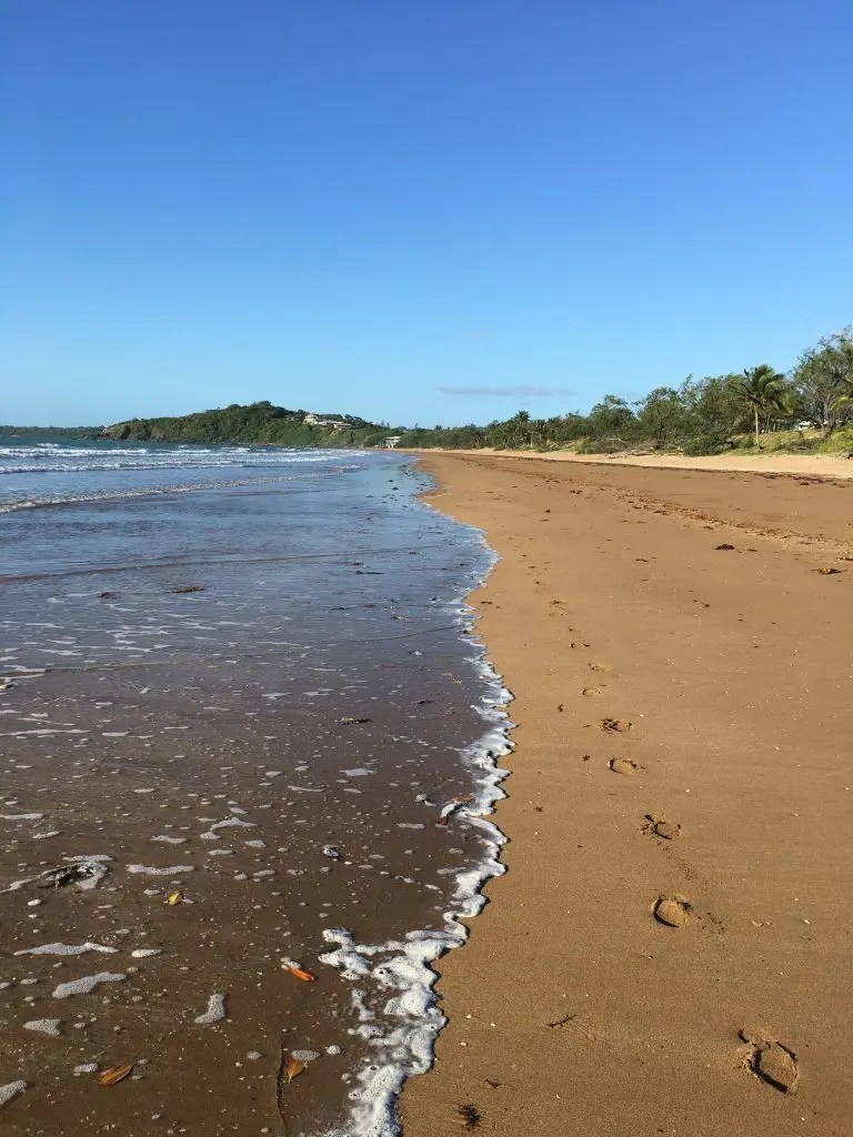 Stand Up Paddleboarding at Sarina Beach SUP Chick
