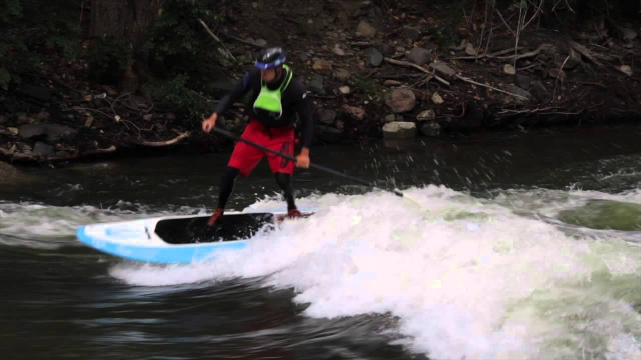 Advanced White Water River SUP Surfing SUPboarder Magazine
