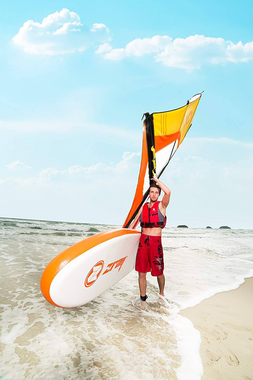 ZRAY W2 Pro Premium Windsurf 10.6 SUP Board Stand Up Paddle Surfboard