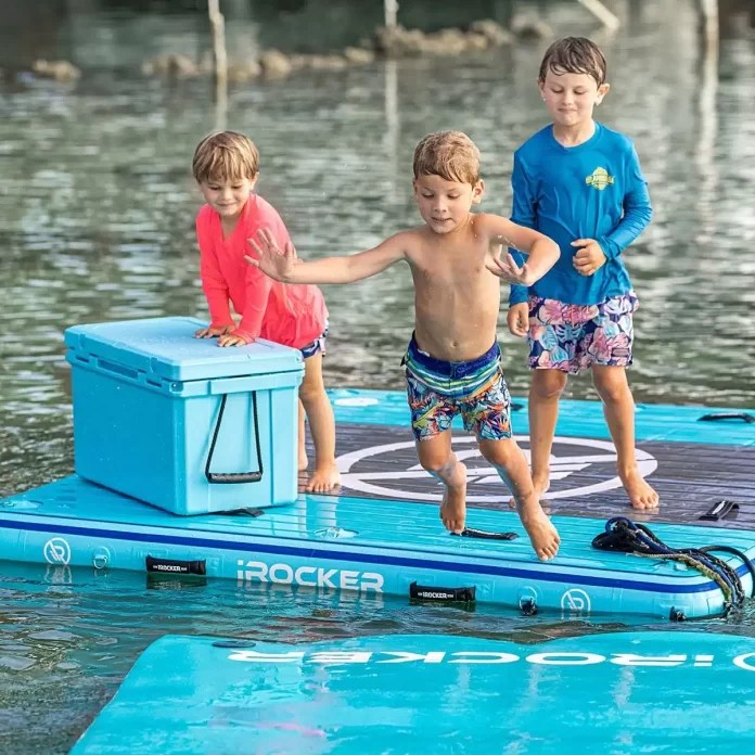 IROCKER Floating Swim Mat Review SUP Board Gear