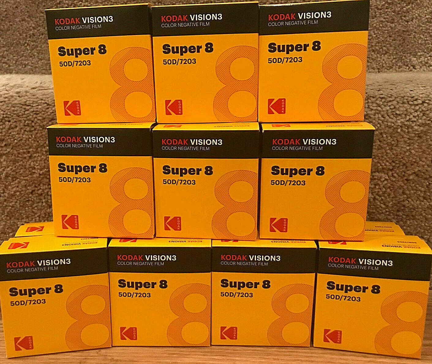 Kodak Vision 3 50D 7203 Super-8 Color Negative Film - Super8Today