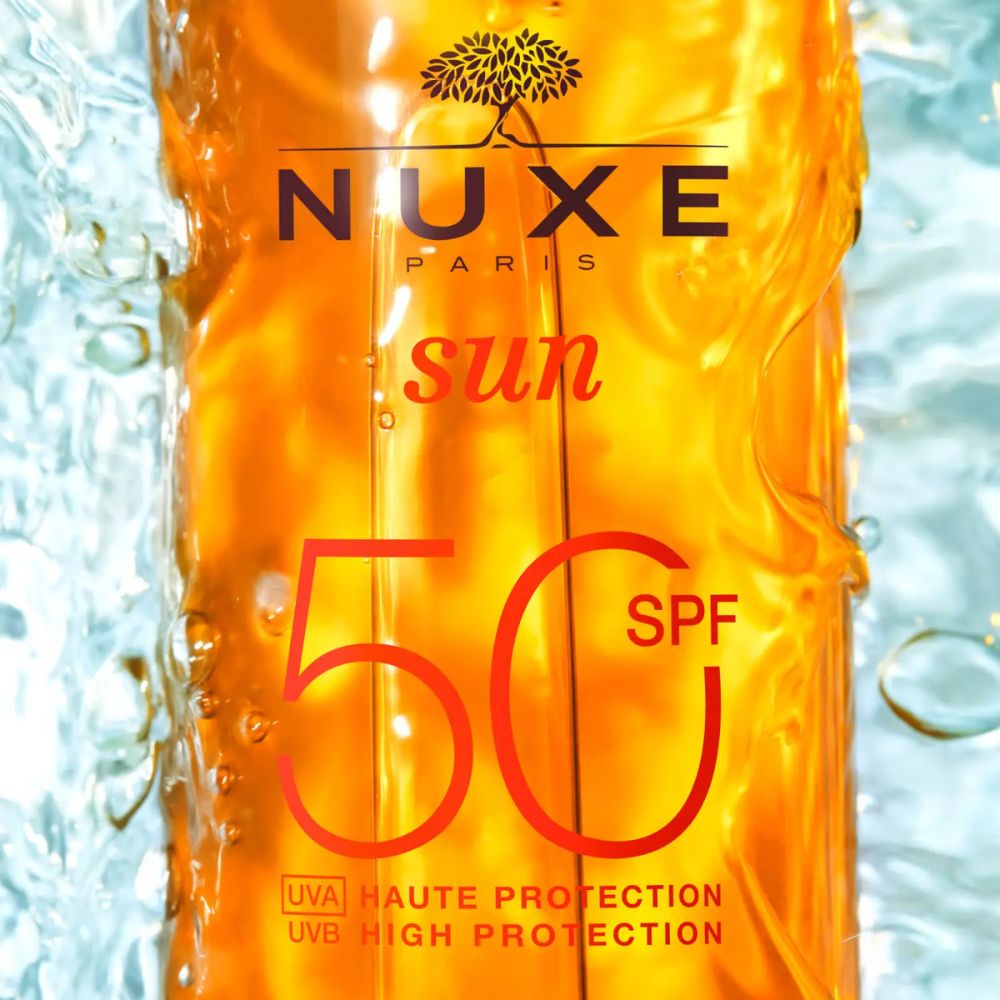 Nuxe Sun Tanning Sun Oil High Protection SPF50 Fac
