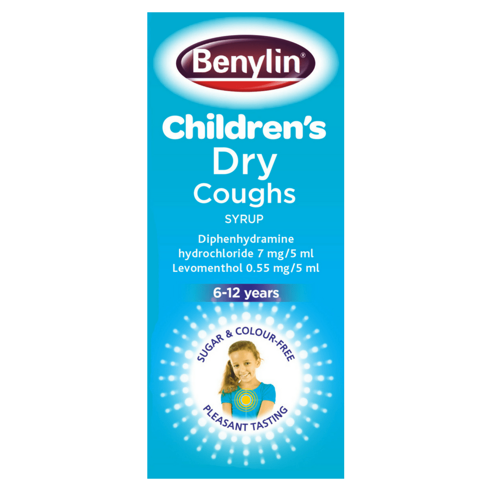 Benylin Childrens Dry Cough 125ml Children's Hea