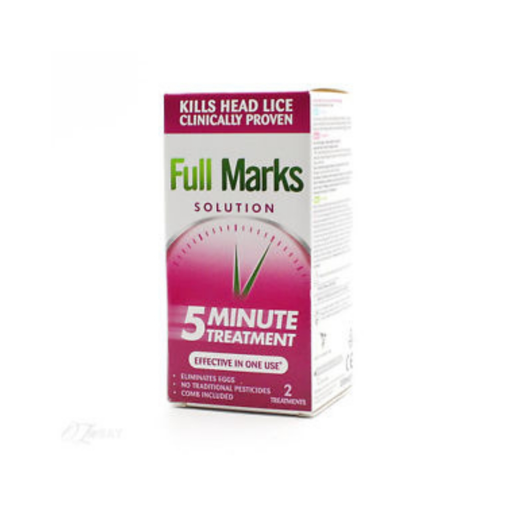 Full Marks Solution for Head Lice 100ml Children