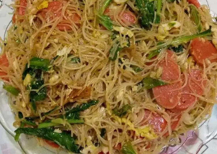Cara Memasak Sawi Putih Dengan Bihun Jagung Cara Bikin