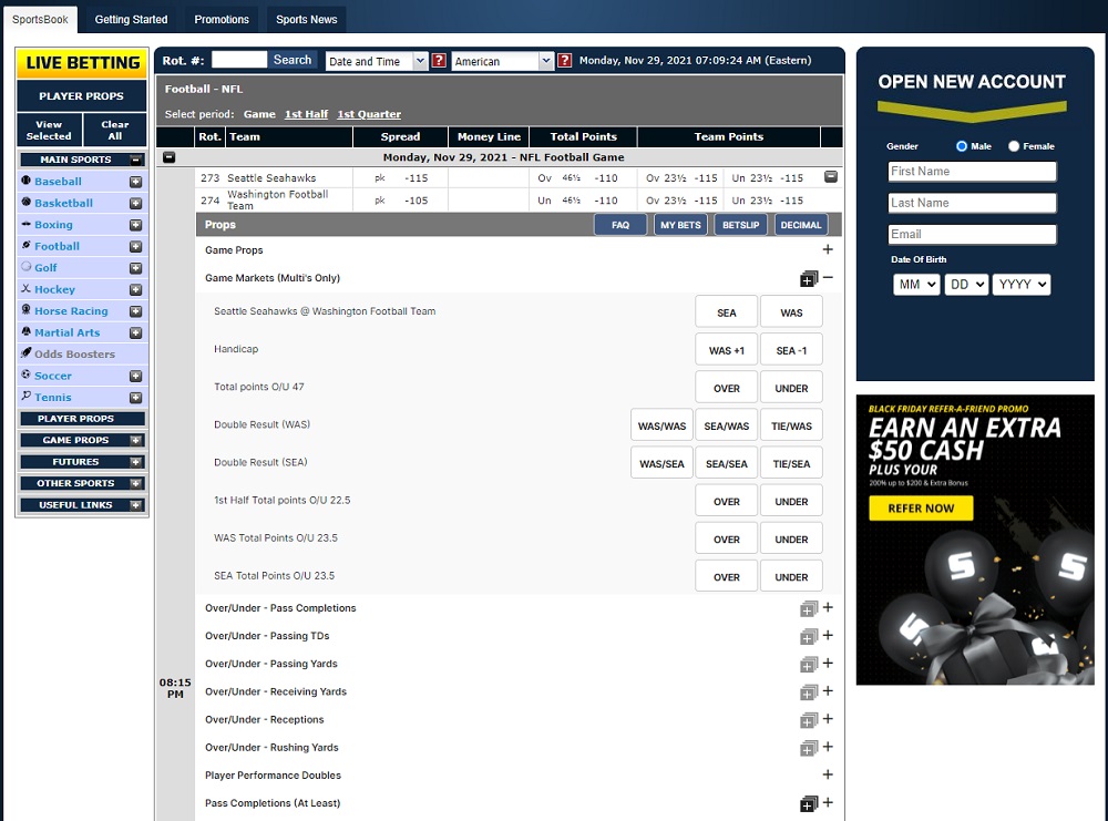 SportsBetting.ag Betting & Casino Review (2023) Superbetting