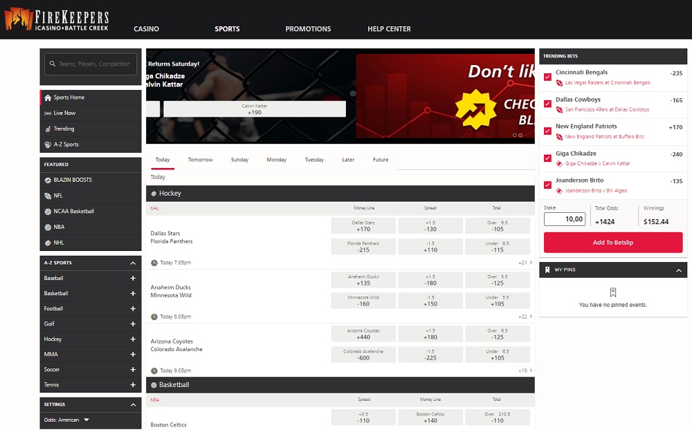 FireKeepers Casino & Sportsbook Review 2024 Pros and Cons