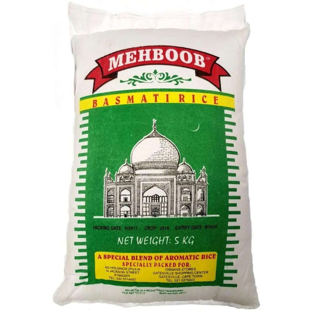 Mehboob Basmati Rice 5kg Superb Hyper