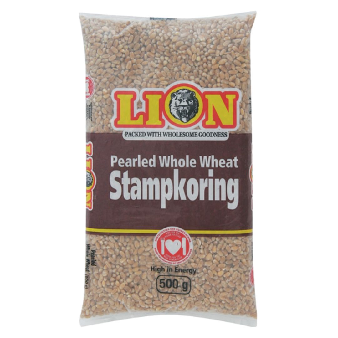 Lion Pearled Whole Wheat Stampkoring 500g Superb Hyper