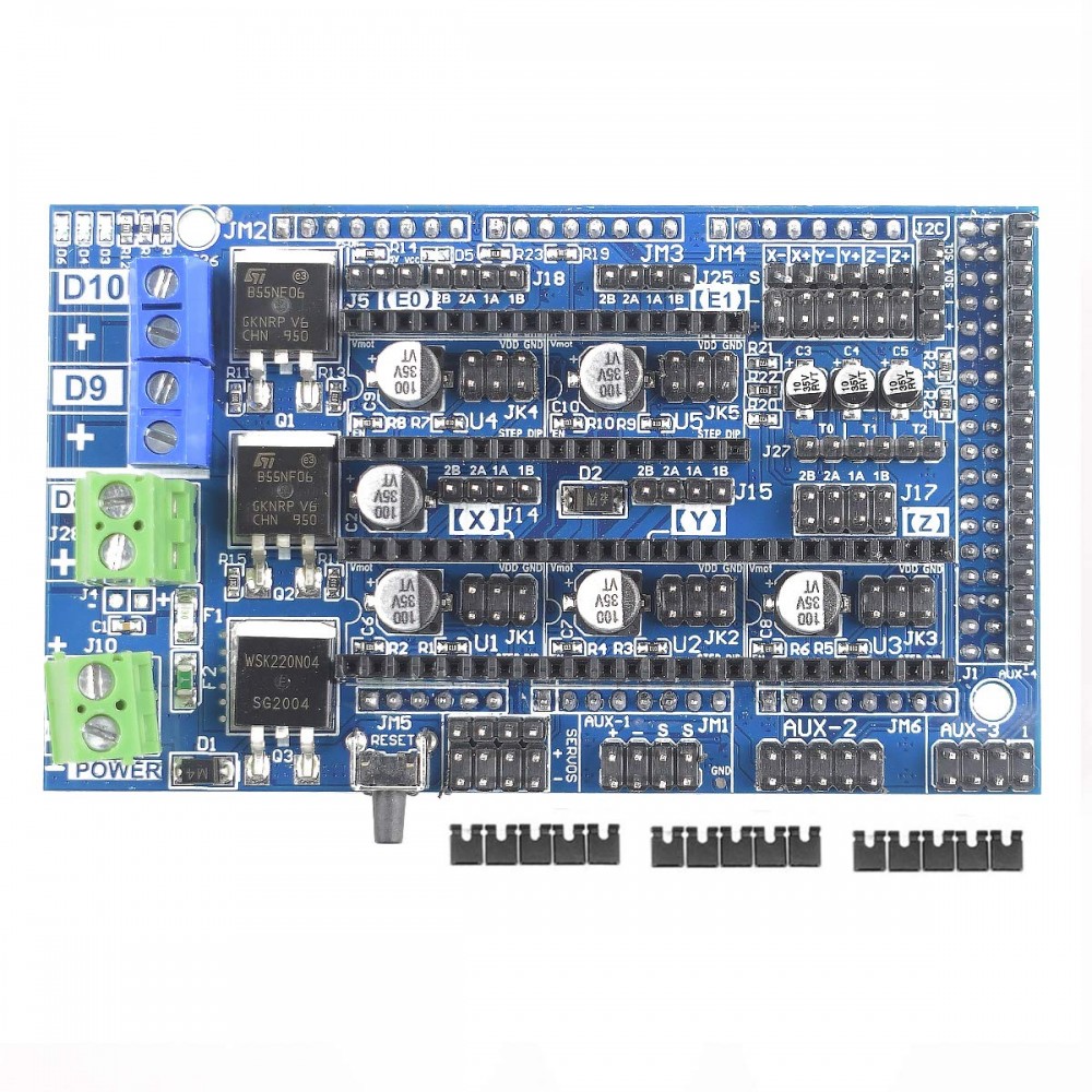 Buy RAMPS 1.6 3D Printer Control Board for Arduino Online India