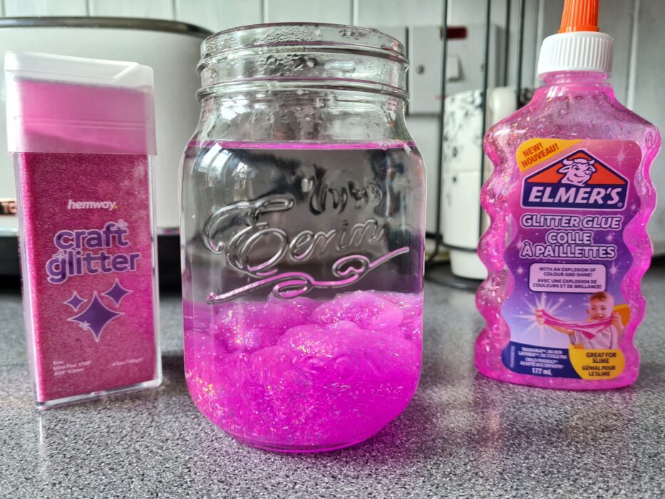 How to make your own 'Calm down' Glitter Jar Tutorial Super Busy Mum
