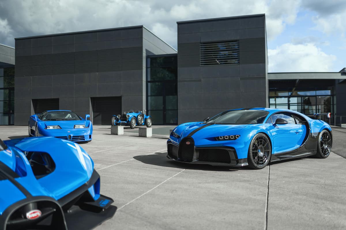 Bugatti is changing its classic French Racing Blue paint for the