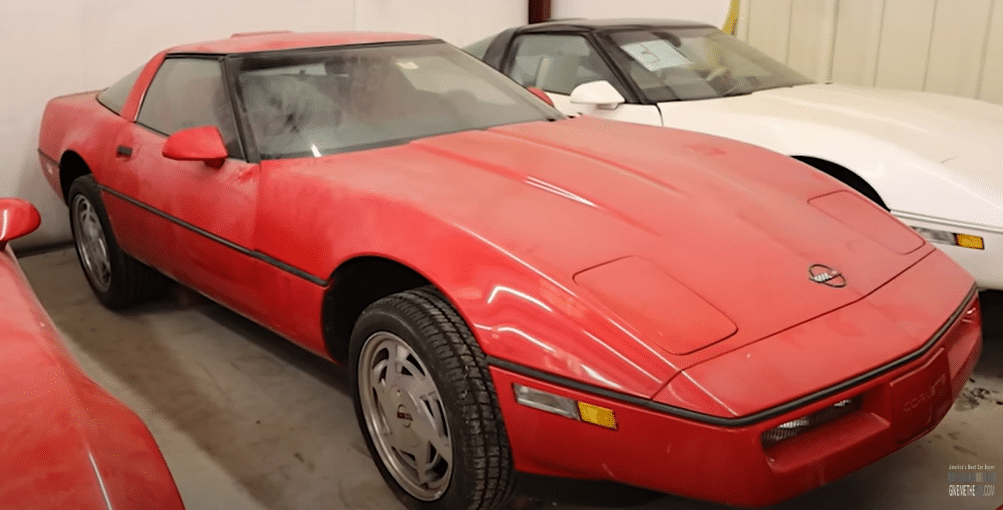 Corvettes with less than 100 miles discovered inbarn find