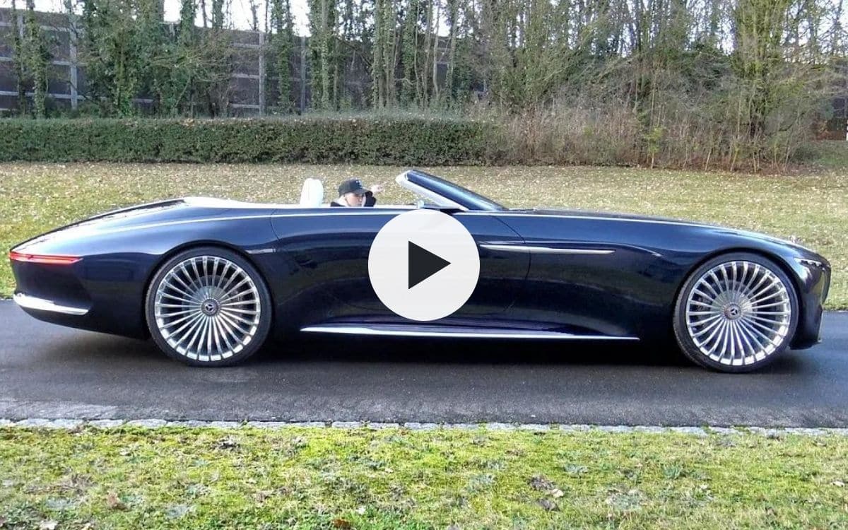 The MercedesMaybach 6 Cabriolet is six meters long