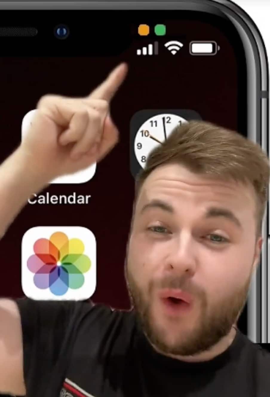 This orange dot is sending iPhone users into panic mode