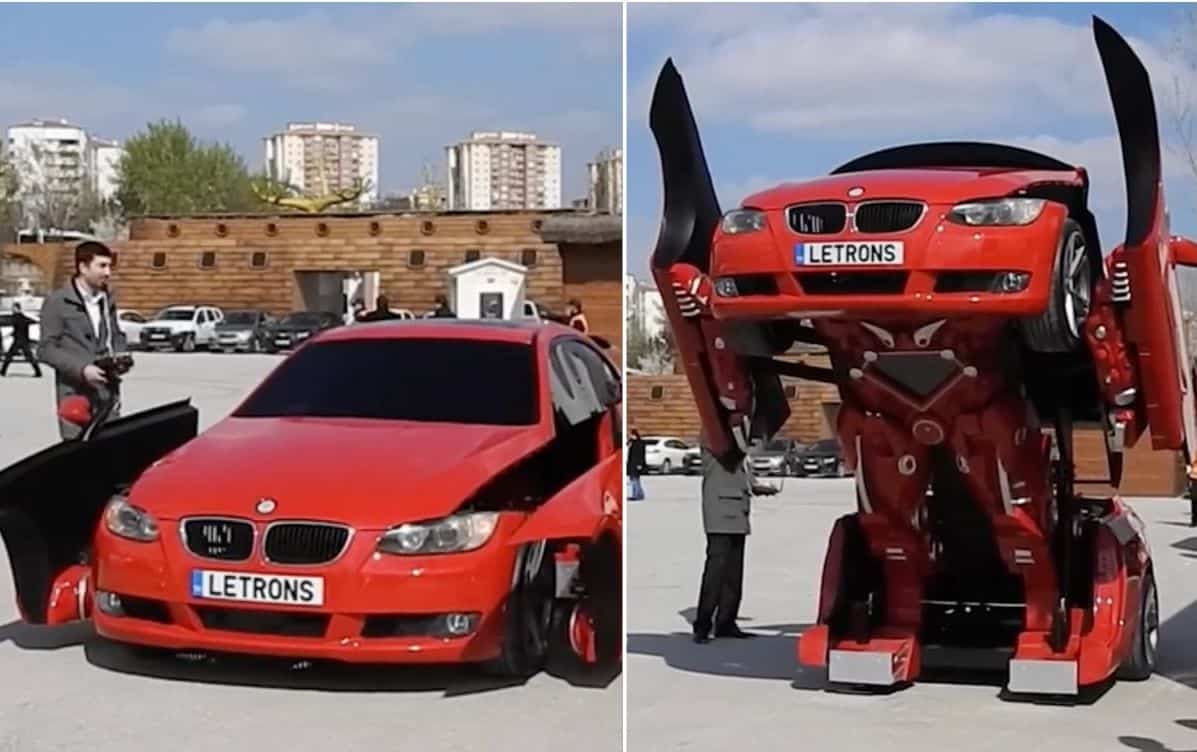 Real Transformer Car