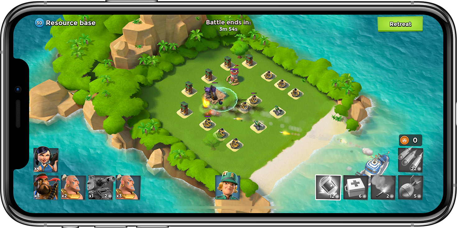 Boom Beach × Supercell