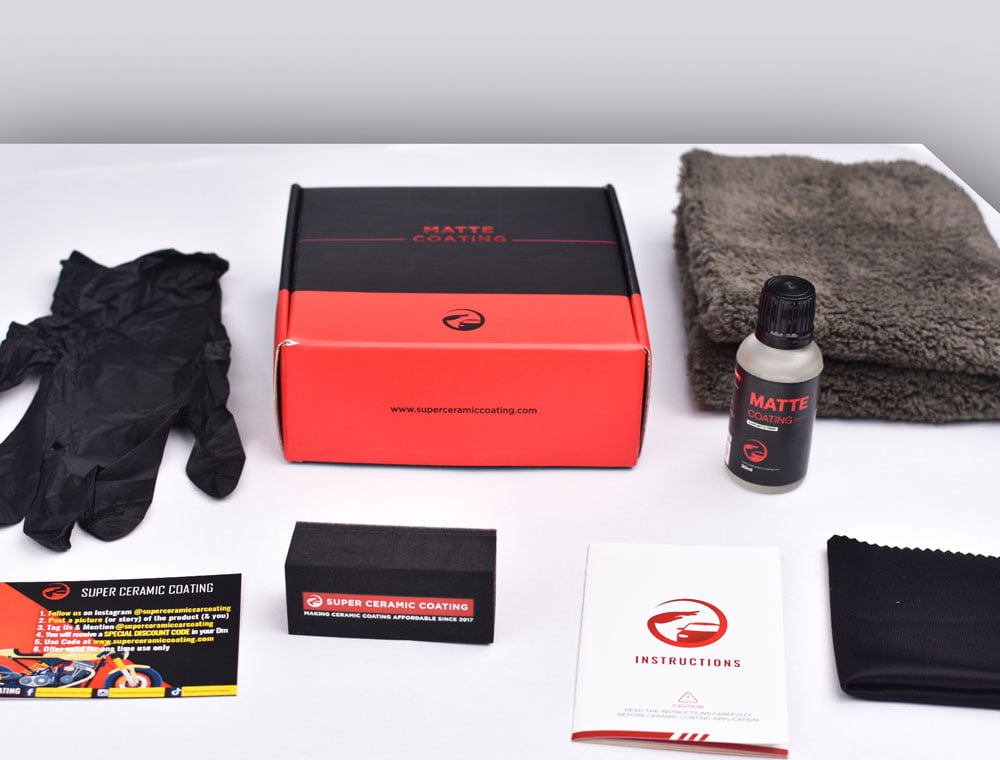 Matte Ceramic Coating DIY Kit Super Ceramic Coating