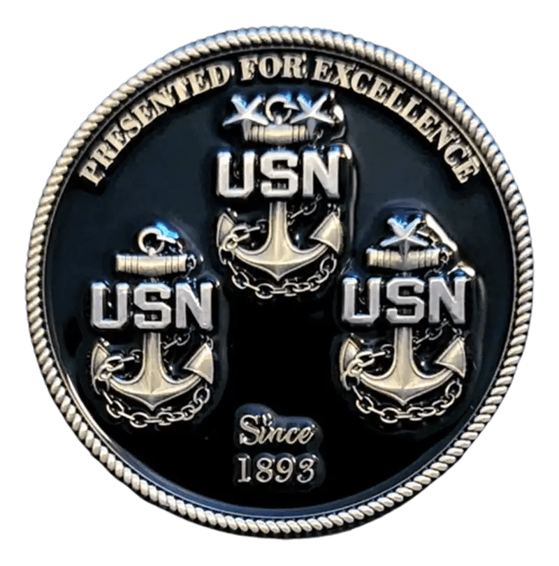 CPO Challenge Coins Super Challenge Coins