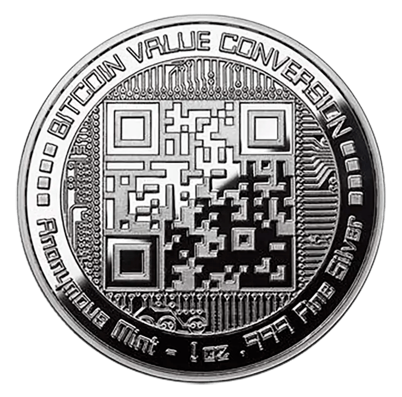 Special Coin QR Codes Design your own coins now!