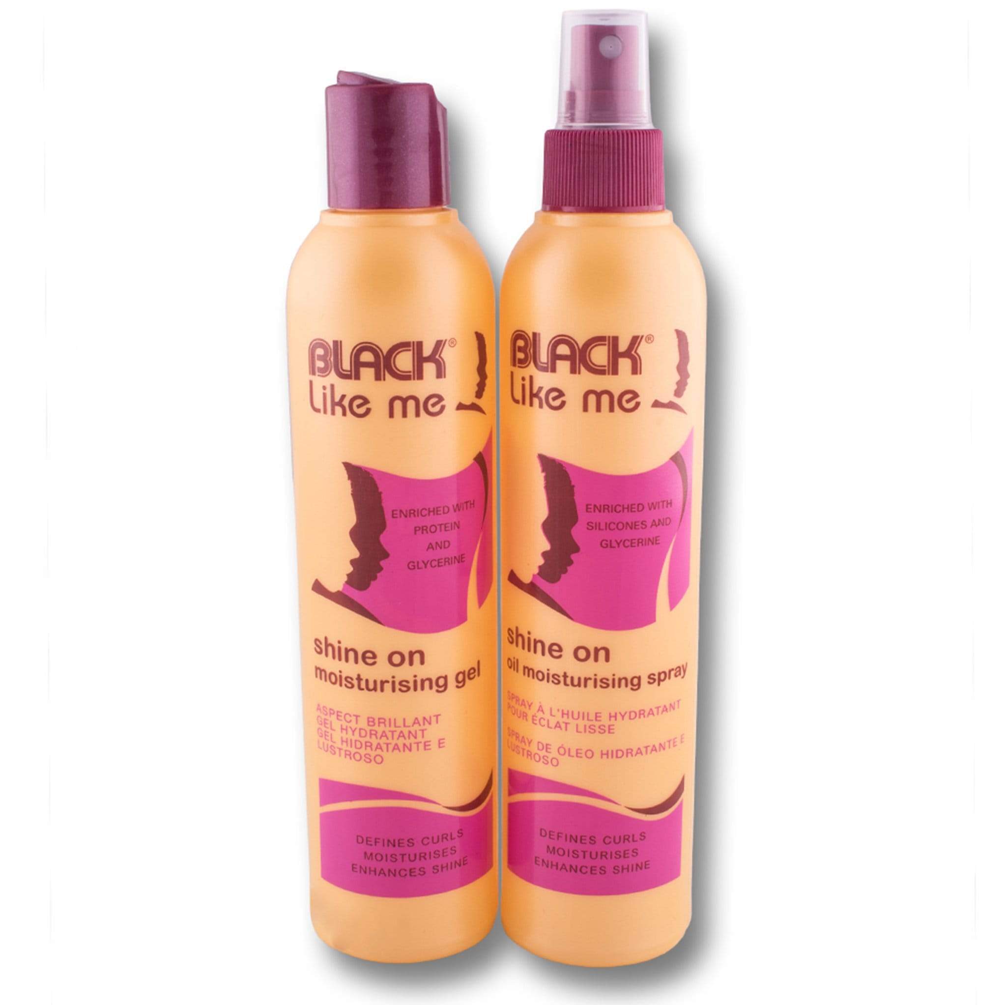 BLACK LIKE ME TWIN PACK (SPRAY+GEL) 2x250 Milliliters Superchem
