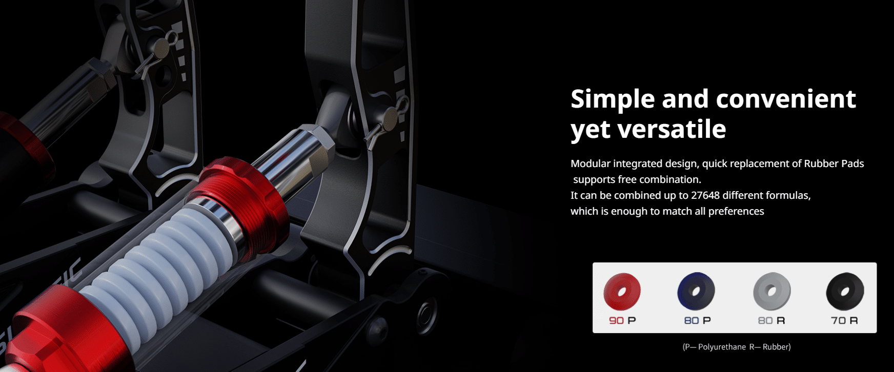 Simagic présente son pédalier P1000 Superchicane