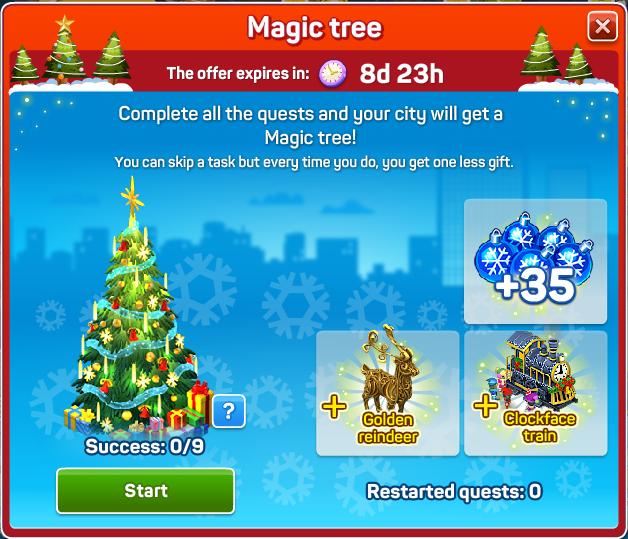 Get A Magical Christmas Tree Supercity 2022 Supercity Magic Tree – Supercitygametips