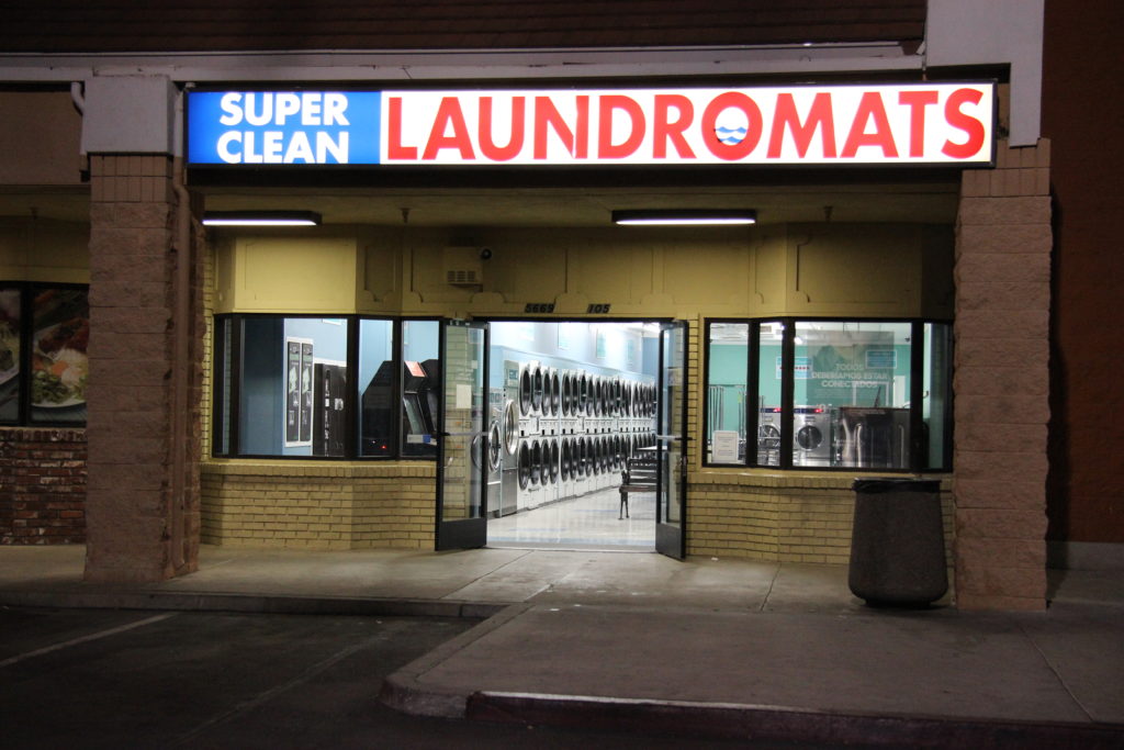 storefront SuperClean Laundromats