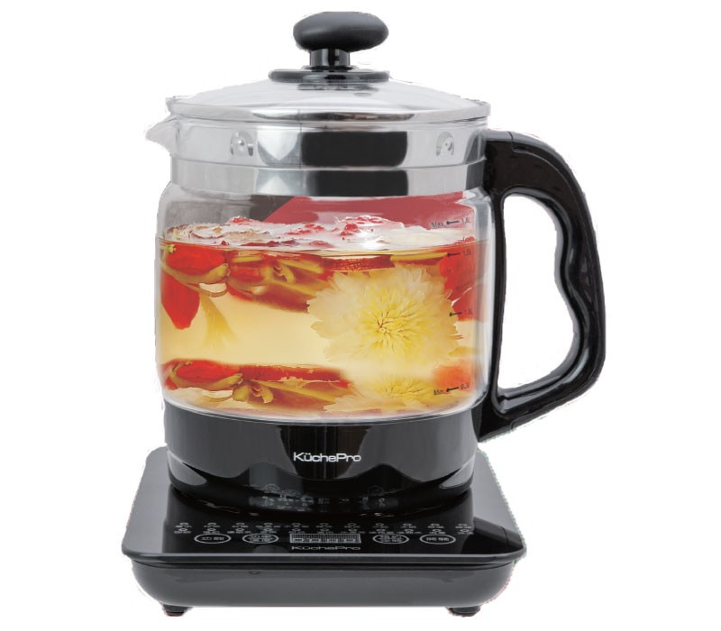 KUCHEPRO KPYSH1800 1.8L Variable Temperature Digital Glass Electric Tea