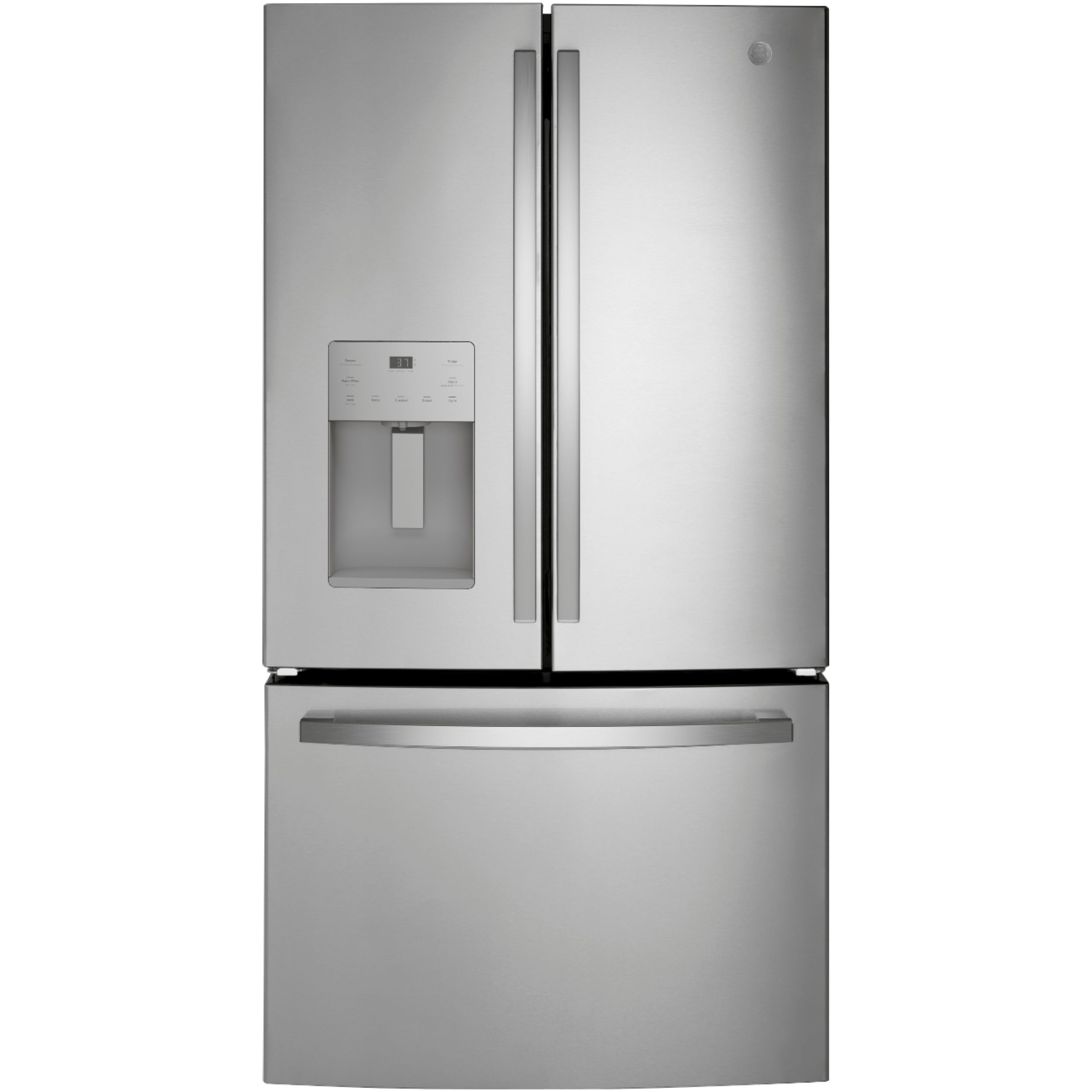 GE® ENERGY STAR® 25.6 Cu. Ft. Fingerprint Resistant FrenchDoor