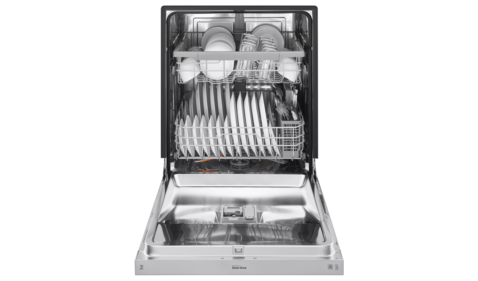 LG LDF5545SS Front Control Dishwasher with QuadWash™ and EasyRack™ Plus