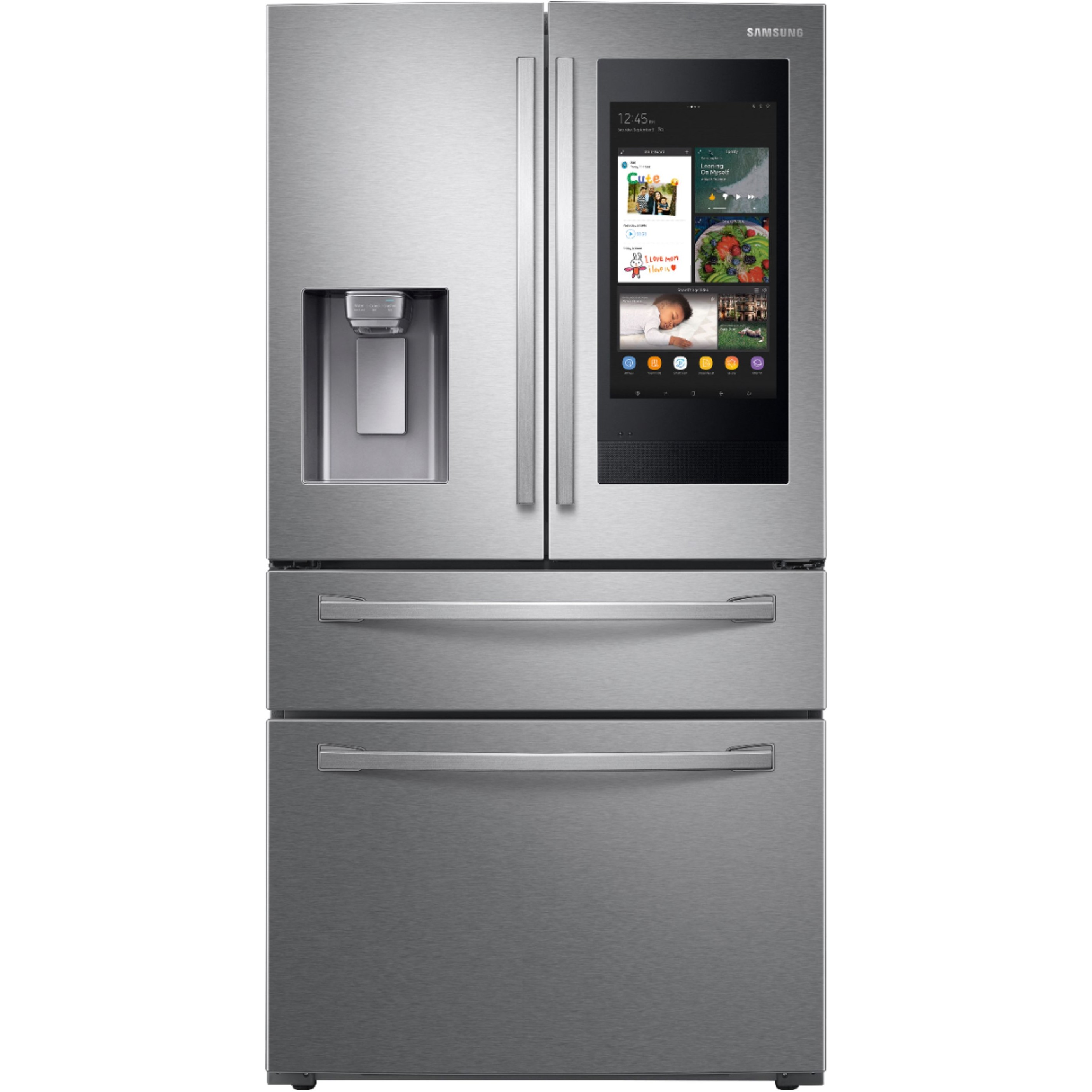 Samsung 22 cu. ft. 4Door French Door, Counter Depth Refrigerator with