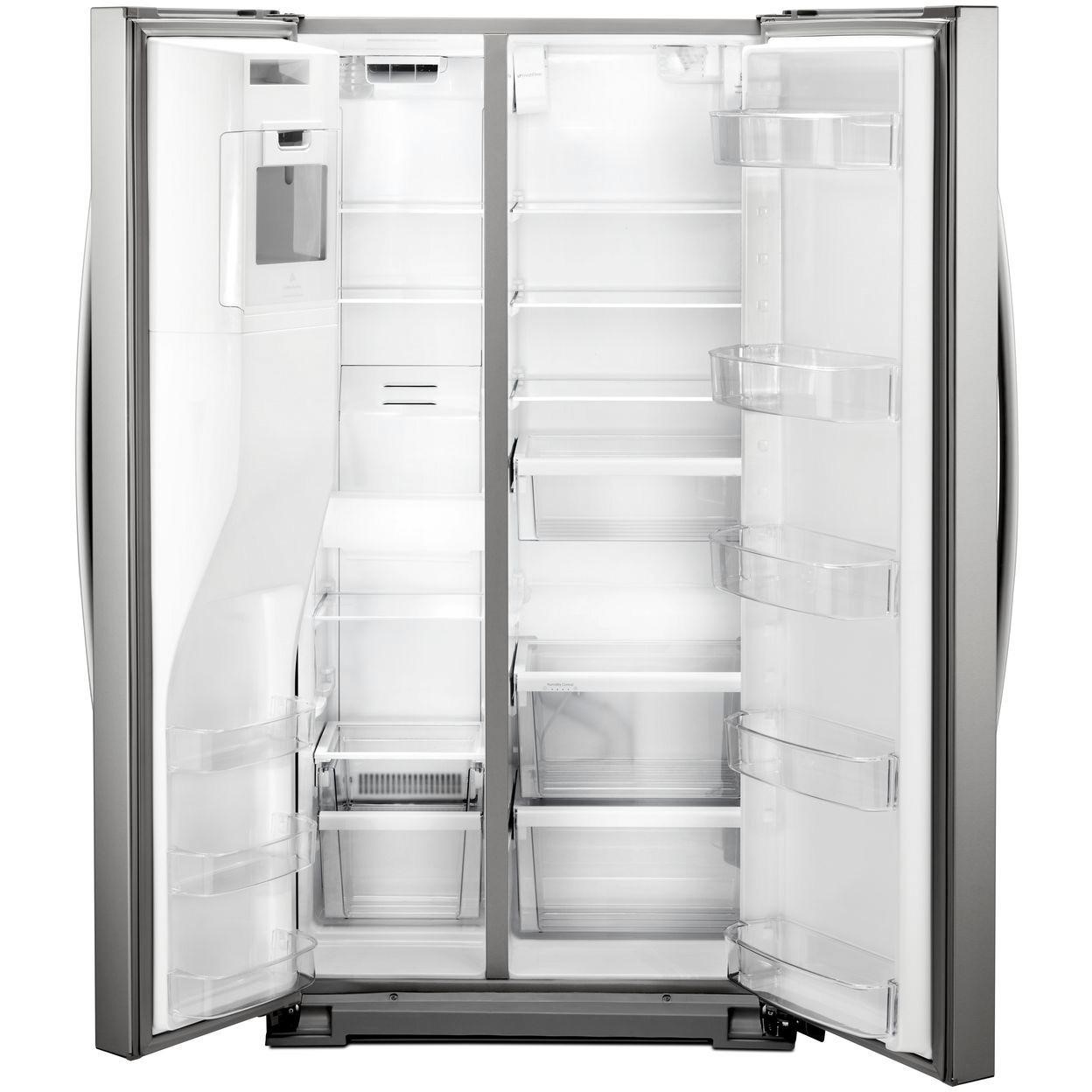 Whirlpool 36inch Wide Counter Depth SidebySide Refrigerator 21 cu