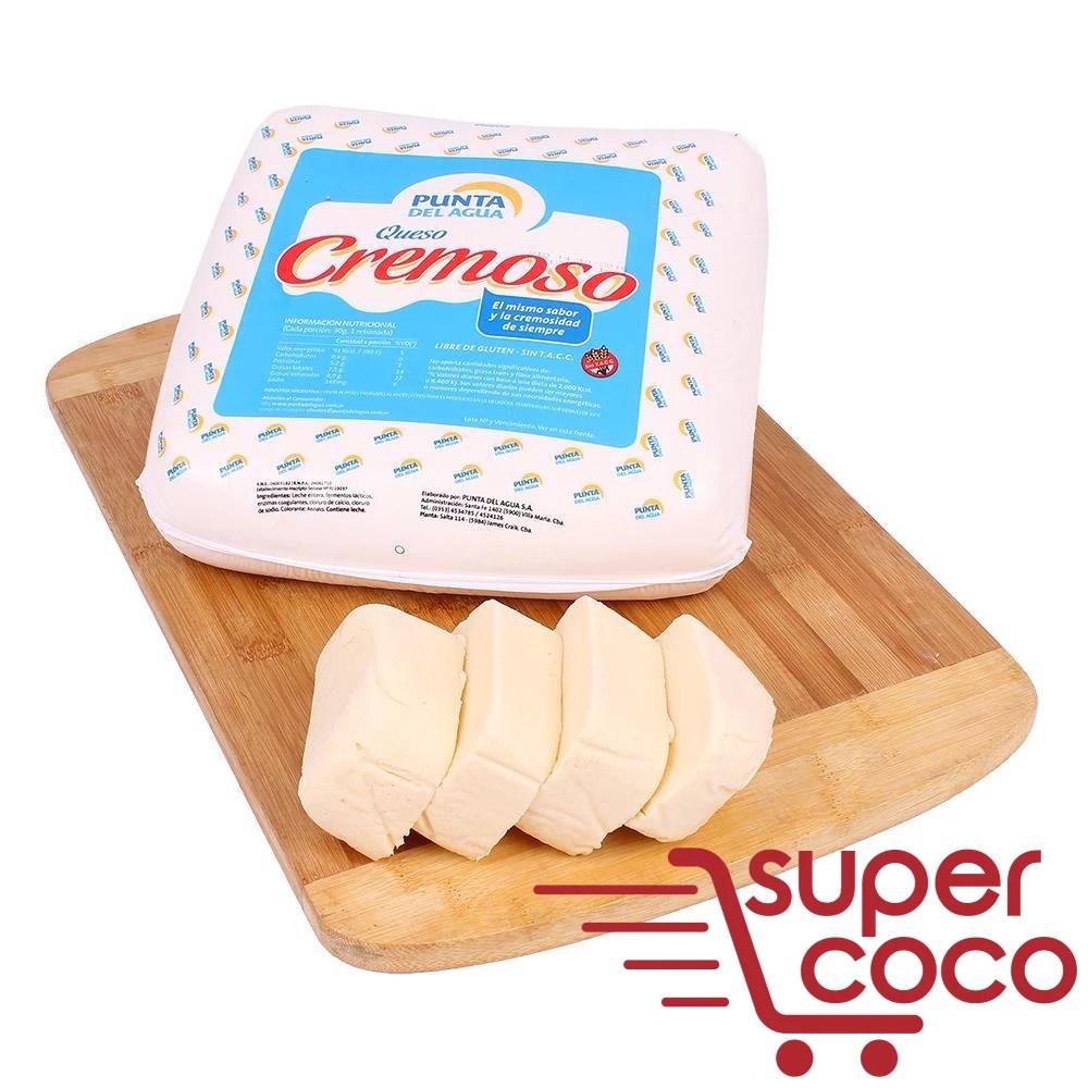 Queso Cremoso Punta De Agua X 250 G | Super Coco