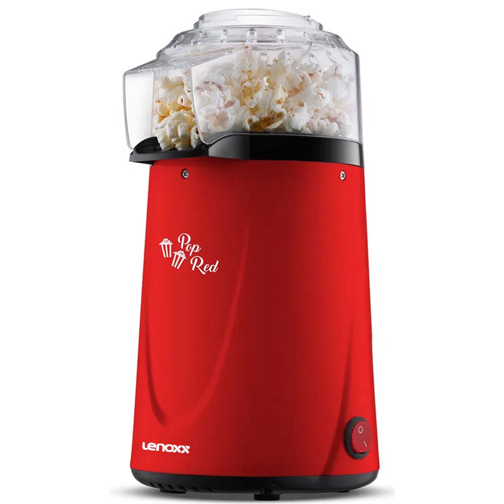 Pipoqueira Elétrica Pop Cine Red Lenoxx