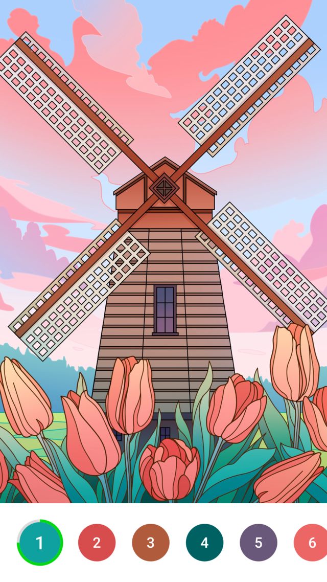 Super Color Paint by Number, Free Puzzle Game