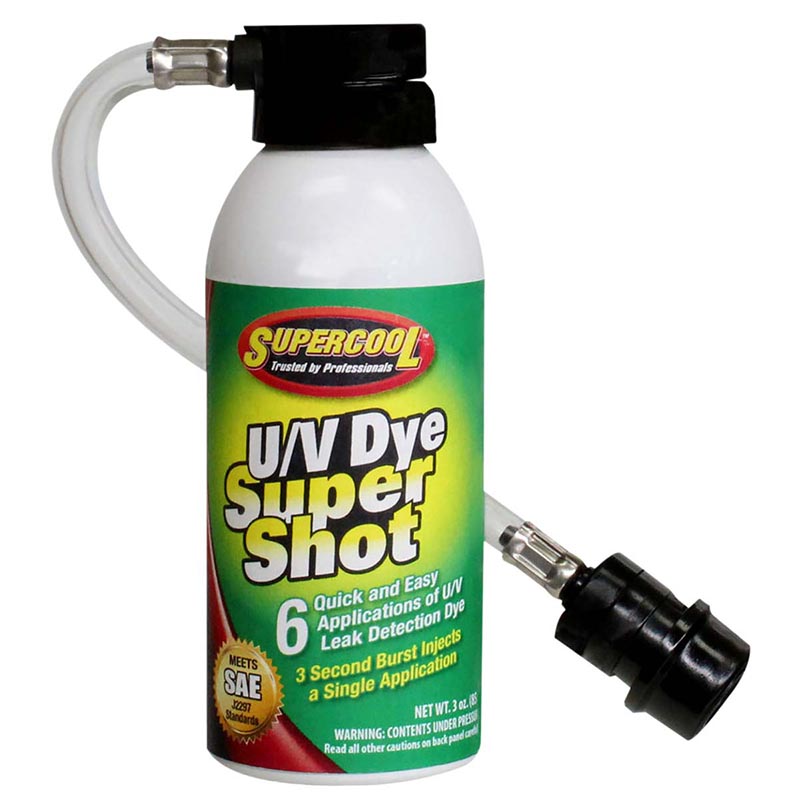 134A Leak Detector Dye At Autozone Our mechanic believes the leak is