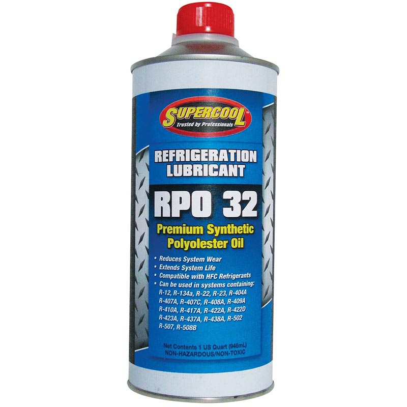 HVAC RPO 32 Visc. Refrigeration Lubricant 32oz TSI Supercool