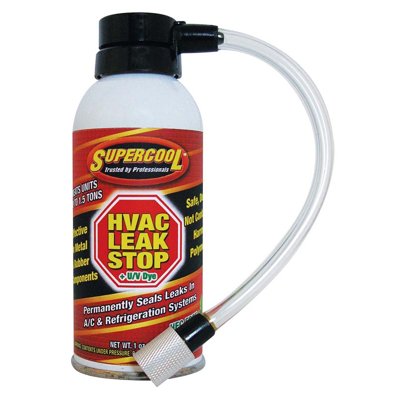 HVAC Leak Stop plus U/V Dye (up to 1.5 Ton Unit) BOV Domed Can TSI