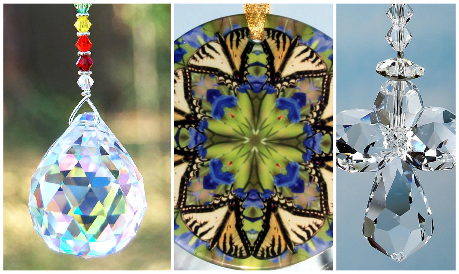 La magia de los suncatcher o cristales "atrapa luz"