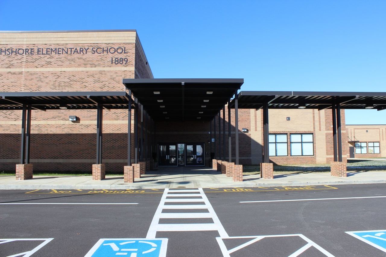 NORTHSHORE ELEMENTARY Superdeck Aluminum Canopies