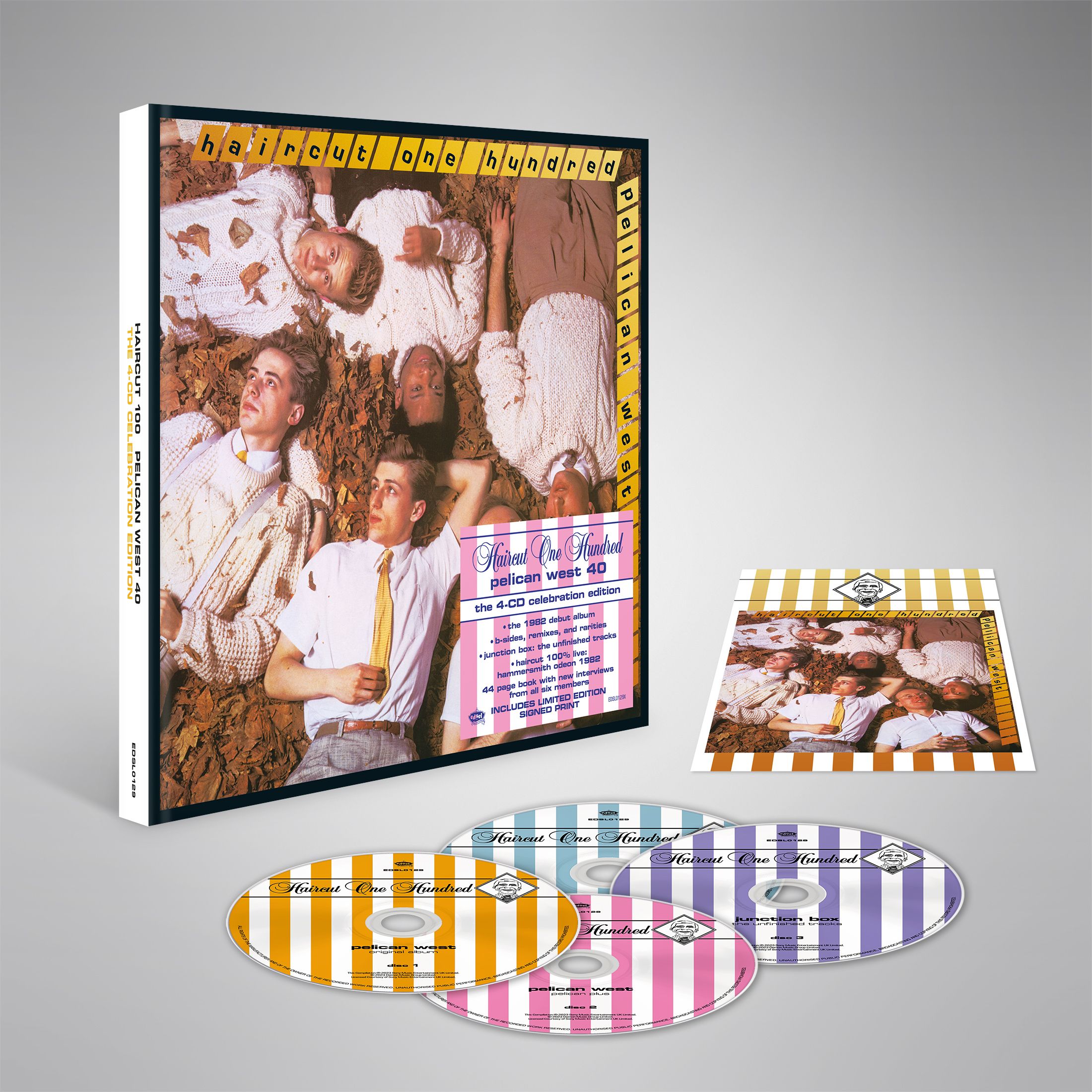Haircut One Hundred / Pelican West super deluxe editions