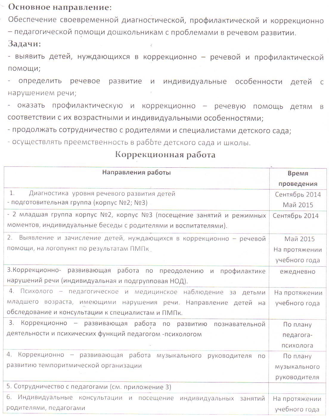 МДОУ Детский сад "Рябинушка" Годовой план работы на 20142015 уч.г