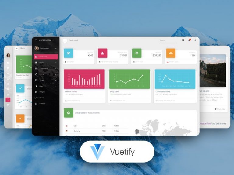 21 Best Vue.js Admin Dashboard Templates (Free Download and Premium